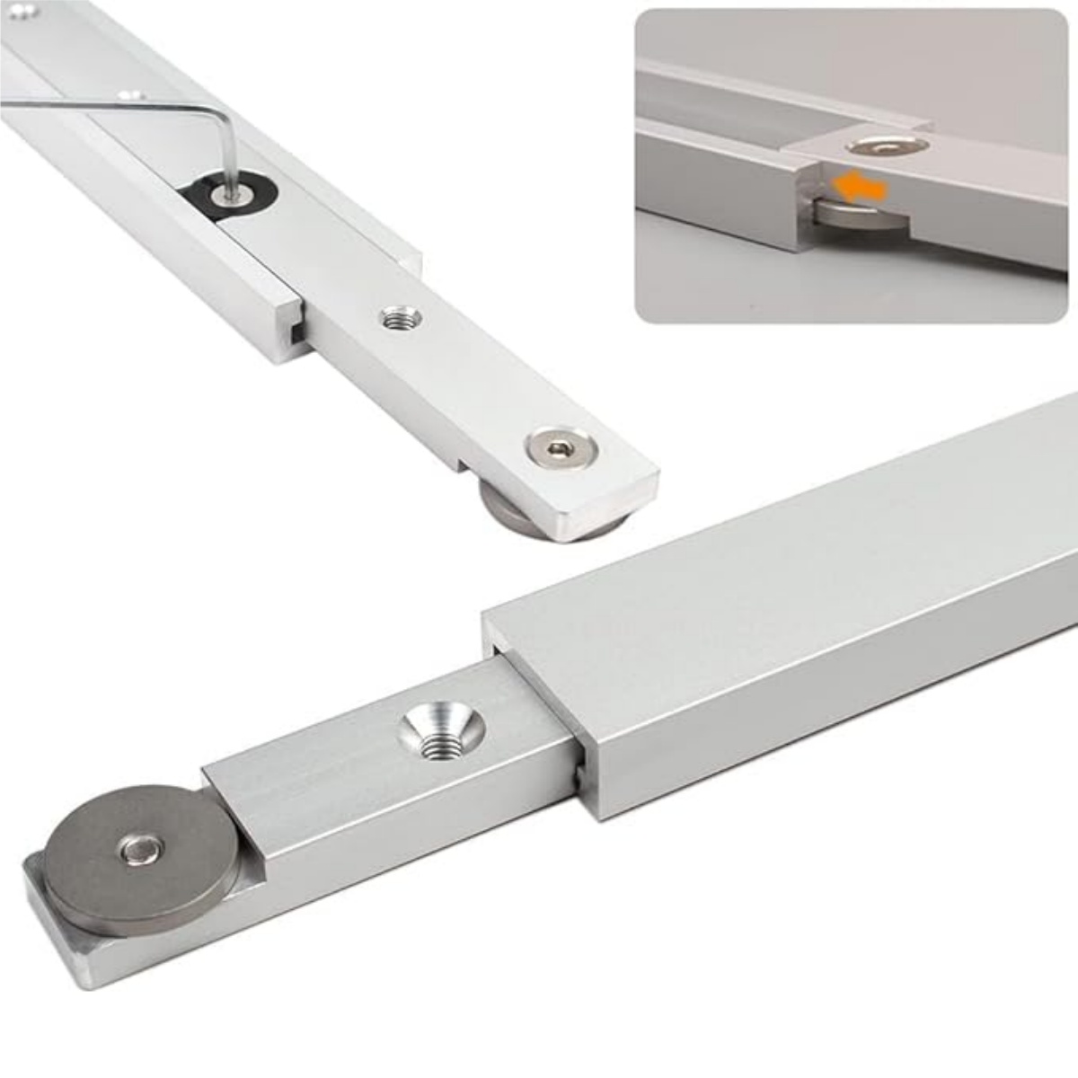 1 Set Aluminium Alloy T-tracks - Woodworking Plans recension och pris